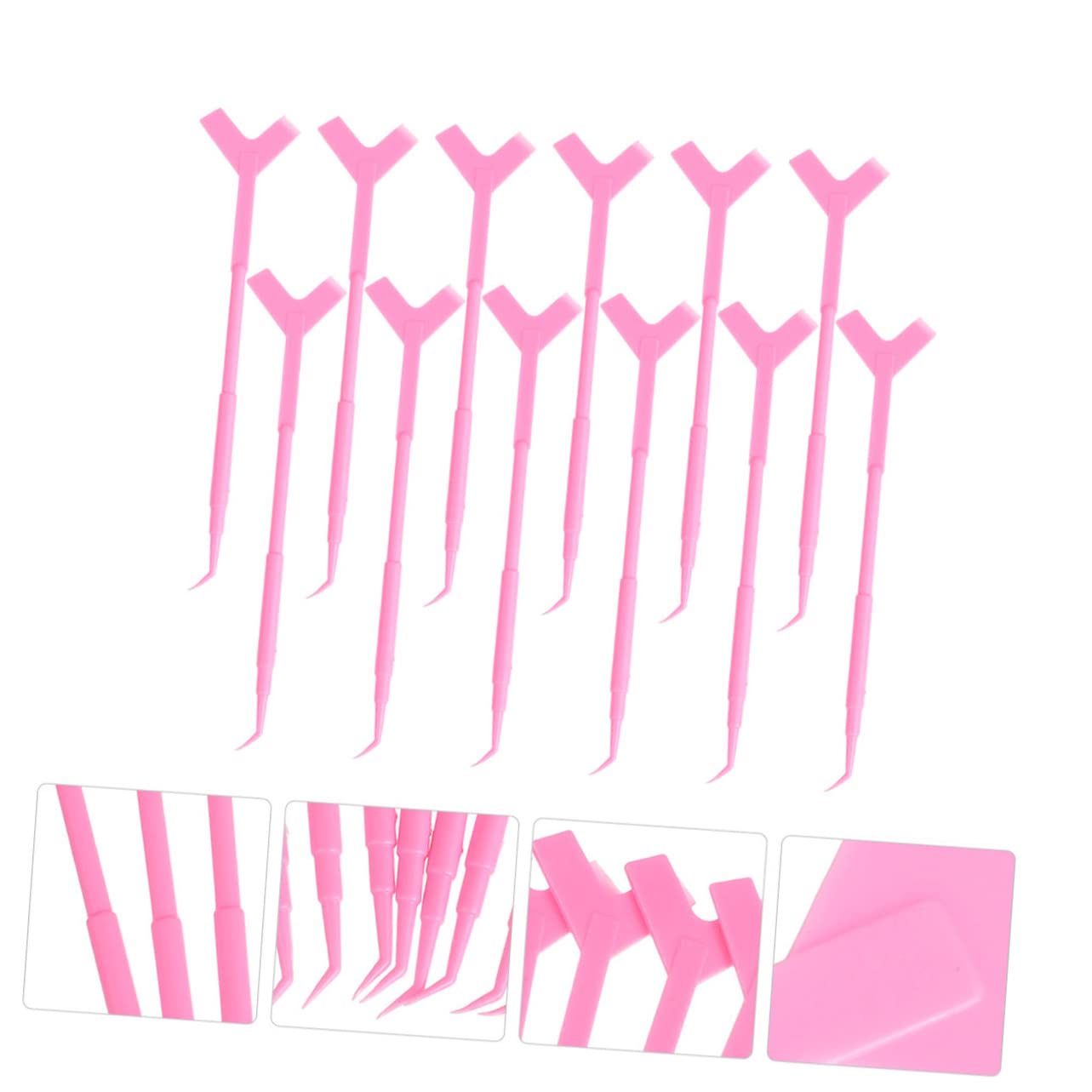 Minkissy 12pcs Professional Lash Lift Perm Kit with Brushes & Combs - Easy to Use Eyelash Separator Tools for Women & Girls - Perfect for Salon, Home Lash Extensions & DIY Beauty Care