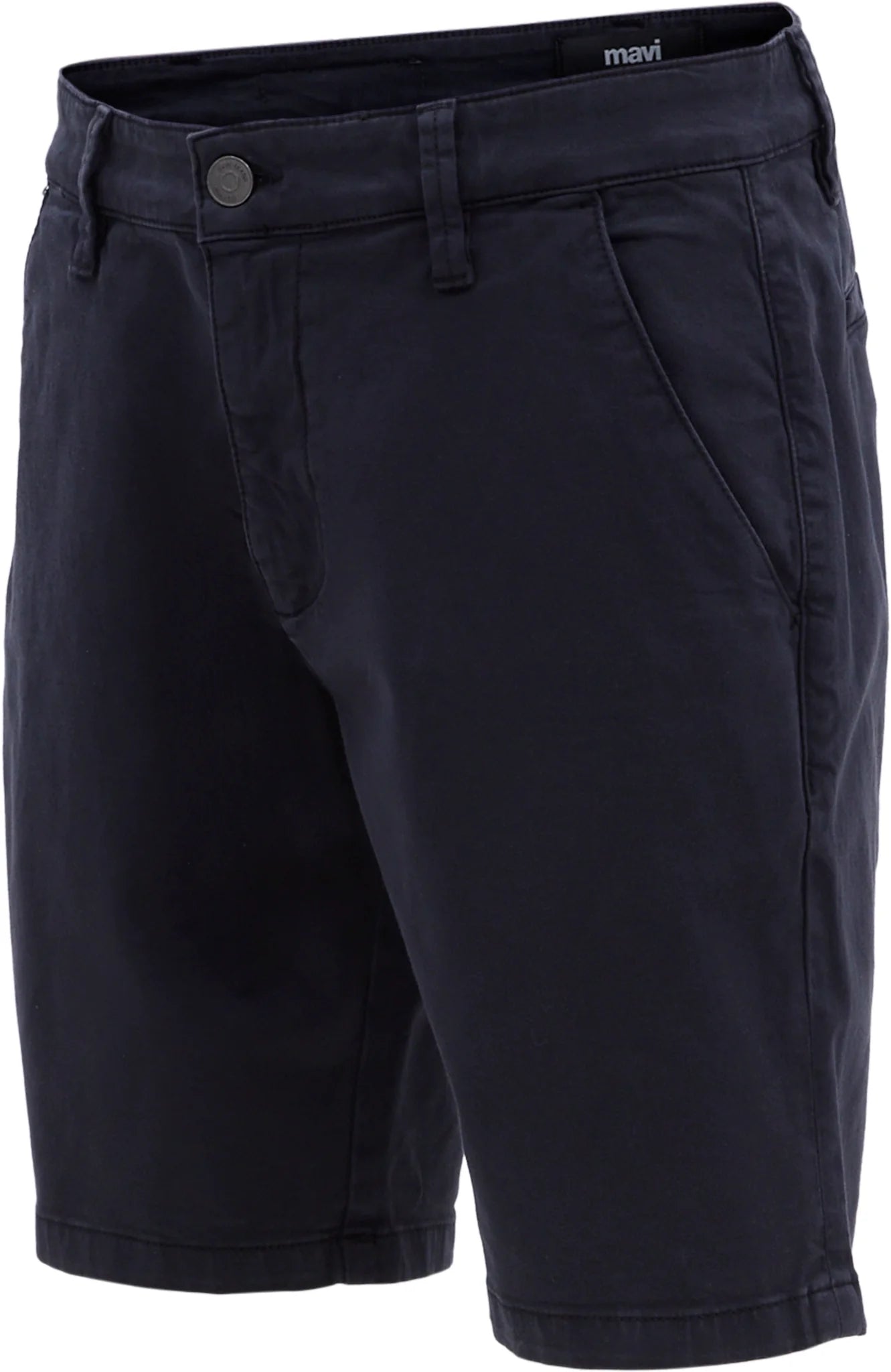 JACOB 9 Deep Navy Twill Shorts for Men - Comfortable Casual Wear for Summer & Outdoor Activities