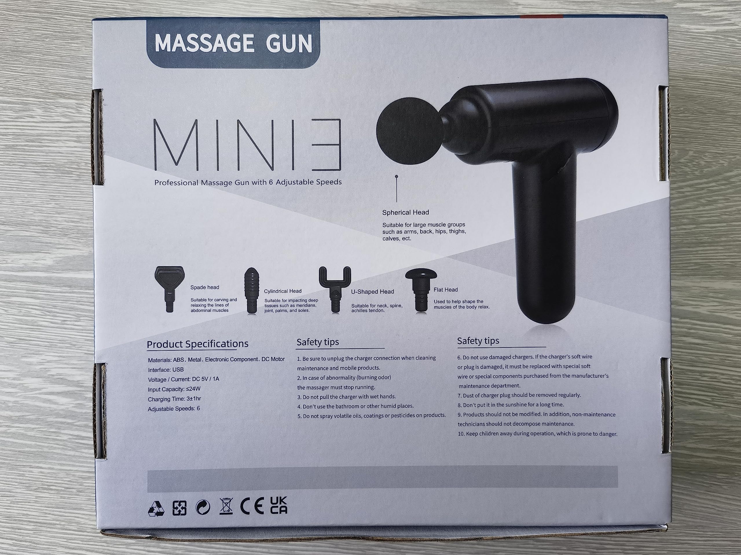 **Deep Tissue Massage Gun - Electric Percussion Muscle Massager for Neck, Back, Leg & Shoulder Pain Relief - Handheld Sports Recovery Tool - Perfect Gift for Mother’s Day, Birthday (Men & Women) - Use After Workouts, Gym, or Relaxation at Home**