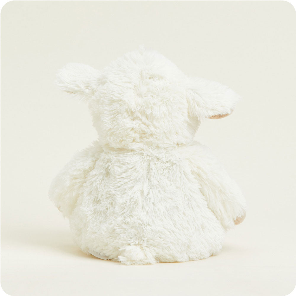Weighted Heated Stuffed Animal Plush Toy - Warmies Sheep for Anxiety Relief & Stress Relief - Perfect for Kids & Adults - Use as Heating Pad, Warm Compress, or Comfort Toy