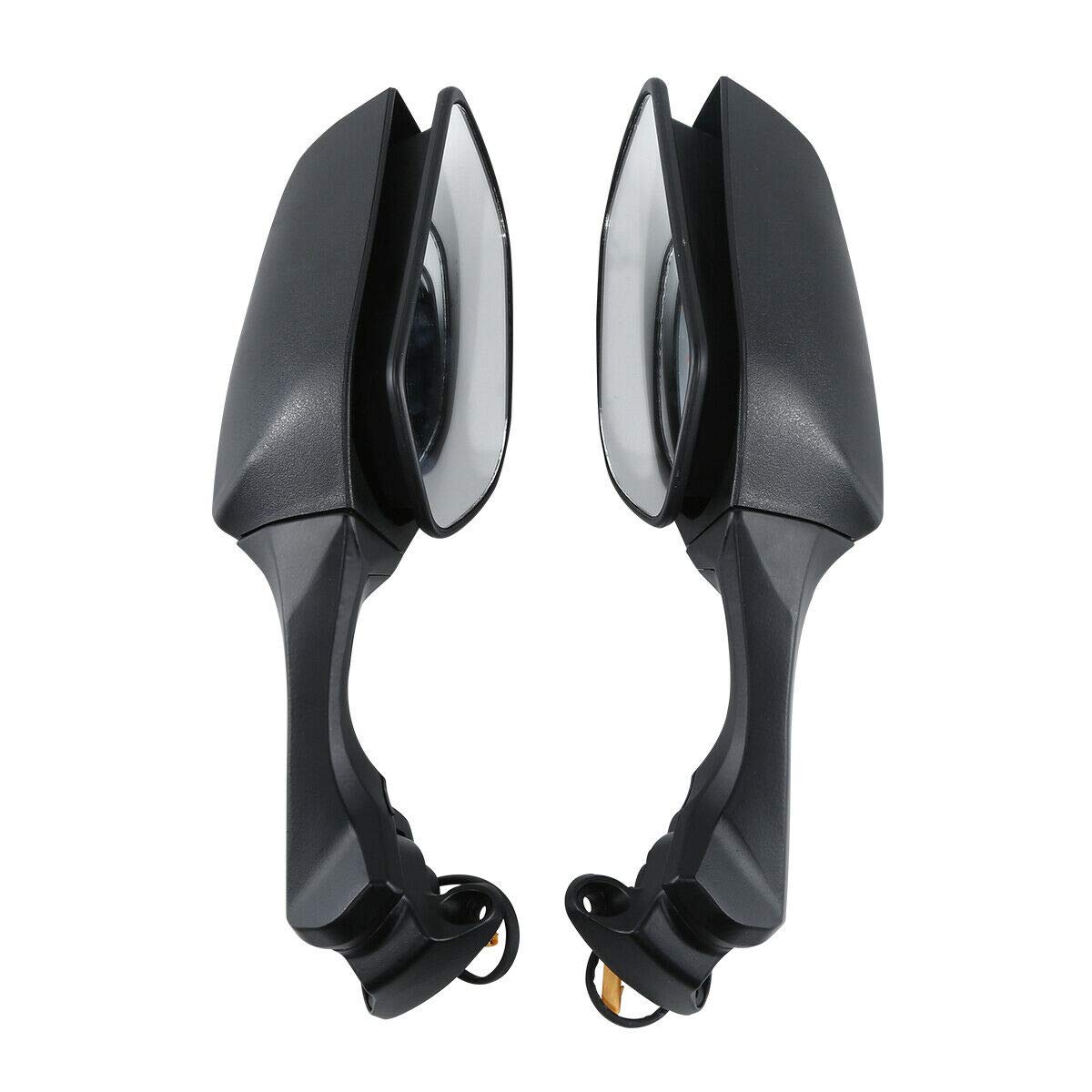 TCMT Motorcycle Rear View Mirrors for Kawasaki Ninja ZX10R (2016-2023) - Universal Side Mirrors Replacement for Better Visibility & Safety Riding