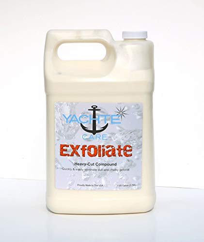 Boat & Marine Heavy Duty Exfoliating Compound – 16oz & Gallon Sizes for Professional Marine Surface Restoration – Perfect for Boat Hulls, Decks & Fiberglass Repair