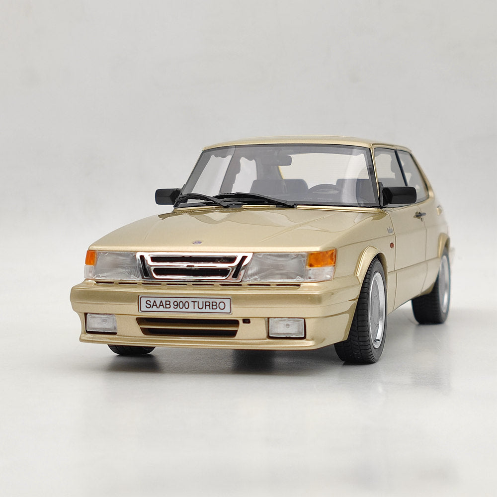 1/18 Scale Saab 900 Turbo T16 Airflow Gold Resin Model Car - DNA Collectibles DNA000111 - Perfect for Car Enthusiasts, Collectors, and Home/Office Display