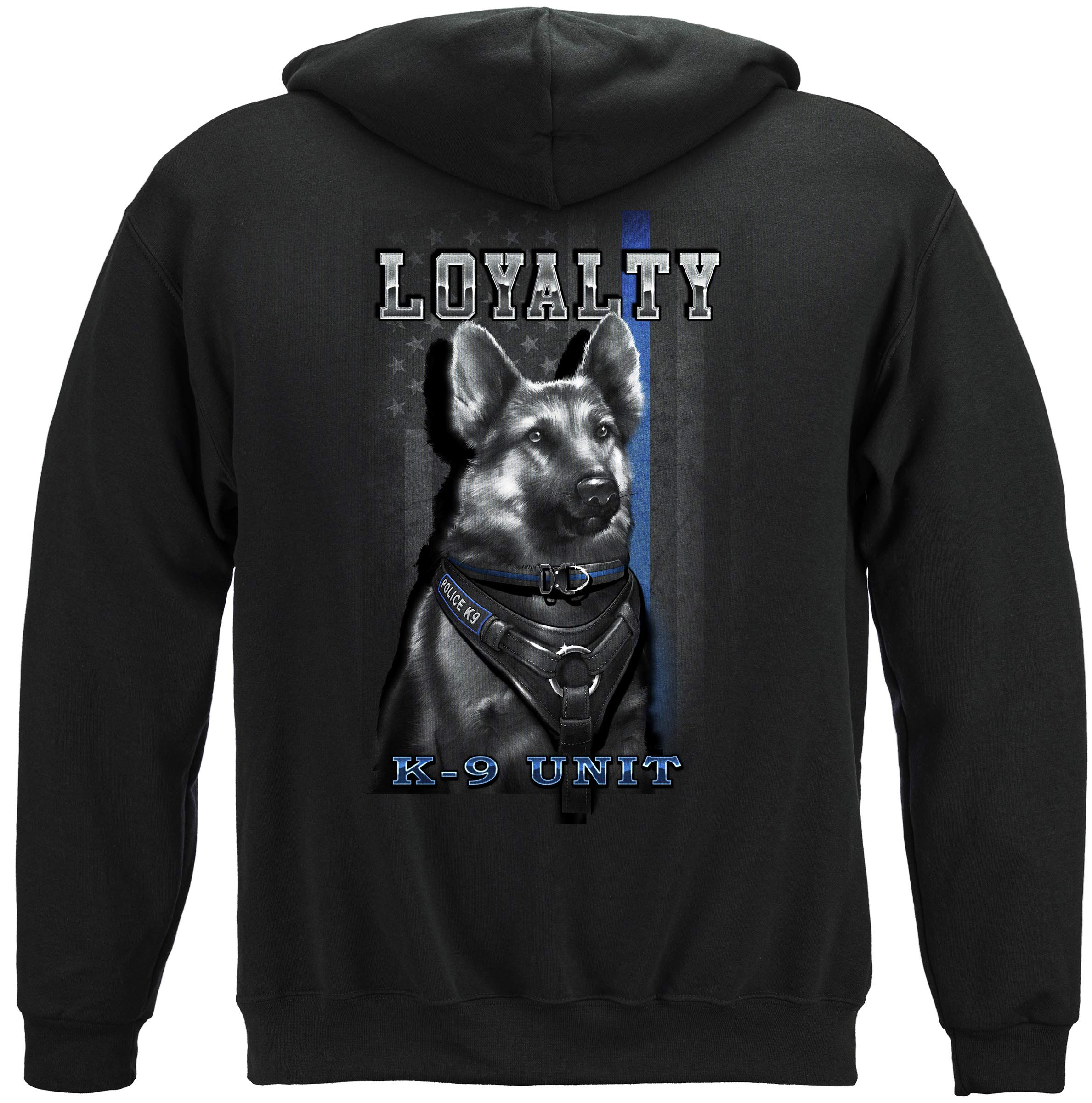 Erazor Bits Law Enforcement Hoodies - Police Themed Cotton Jackets for Duty, Training, and Outdoor Adventures