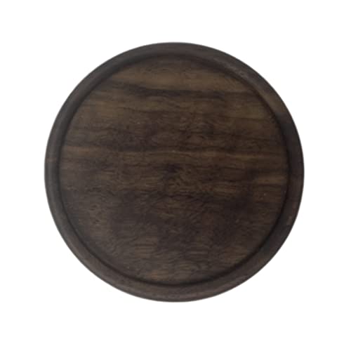 Handmade Ceramic Flower Incense Holder for Sticks - Decorative Black Walnut Tray Burner | Perfect for Meditation, Yoga, Aromatherapy & Home Decor