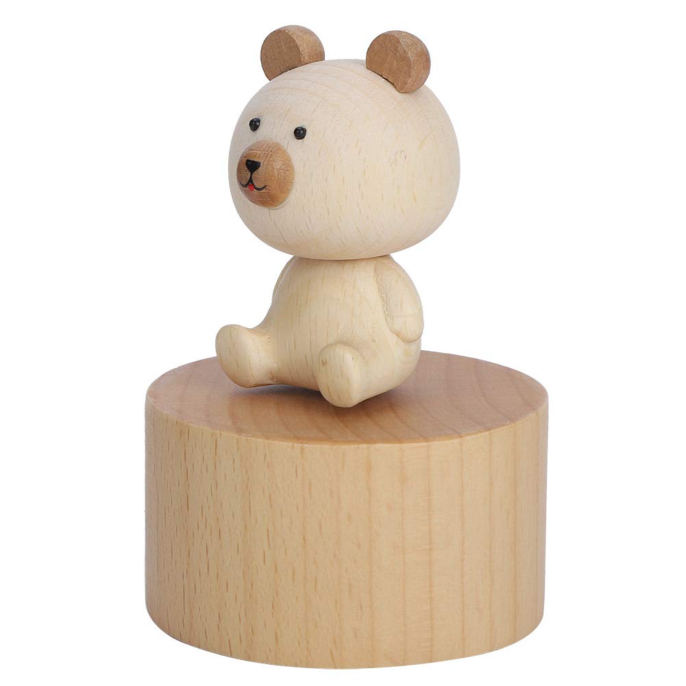 VINGVO Taidda - Handcrafted Animal Music Box Ornaments with Clockwork Mechanism | Perfect Gift for Kids & Children | Ideal for Birthday Parties, Christmas Decorations & Nursery Room Décor