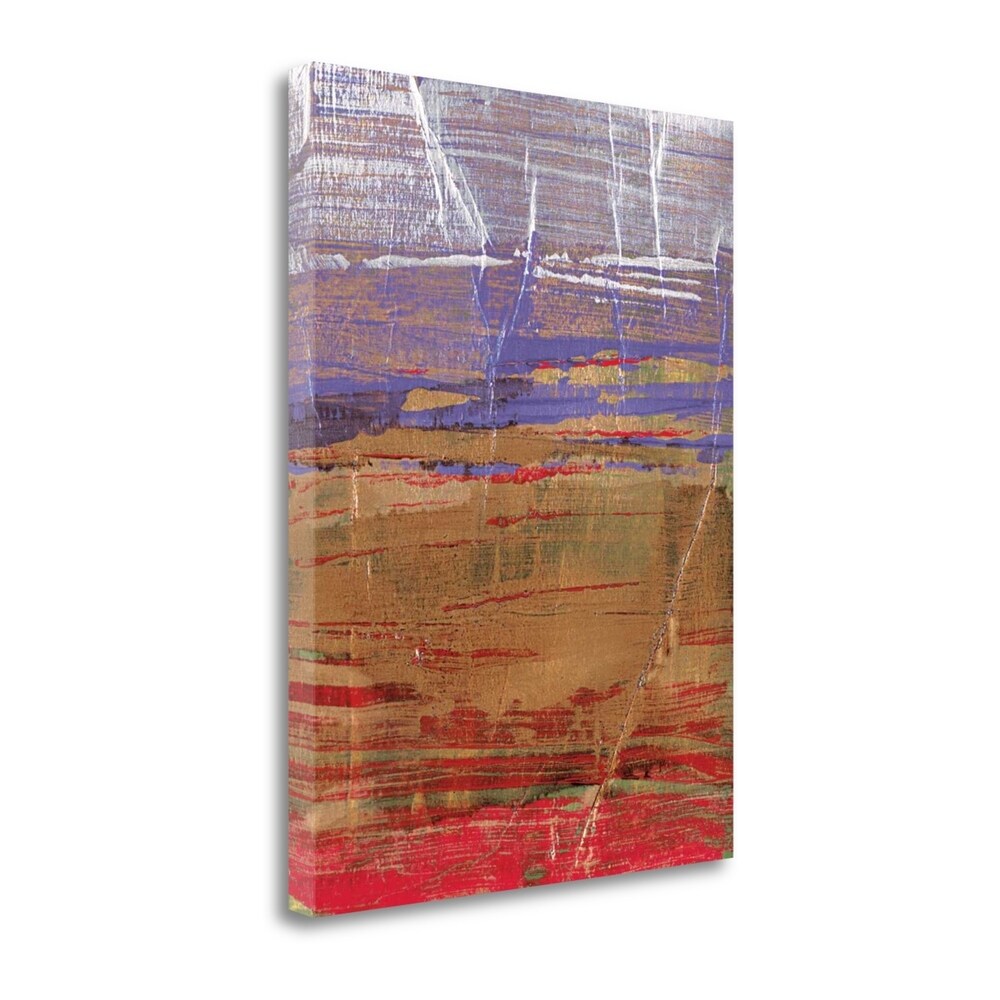 Ablaze I By Liz Jardine - Premium Fine Art Giclee Print on Gallery Wrapped Canvas - Ready to Hang Wall Art for Living Room, Bedroom & Office Decor
