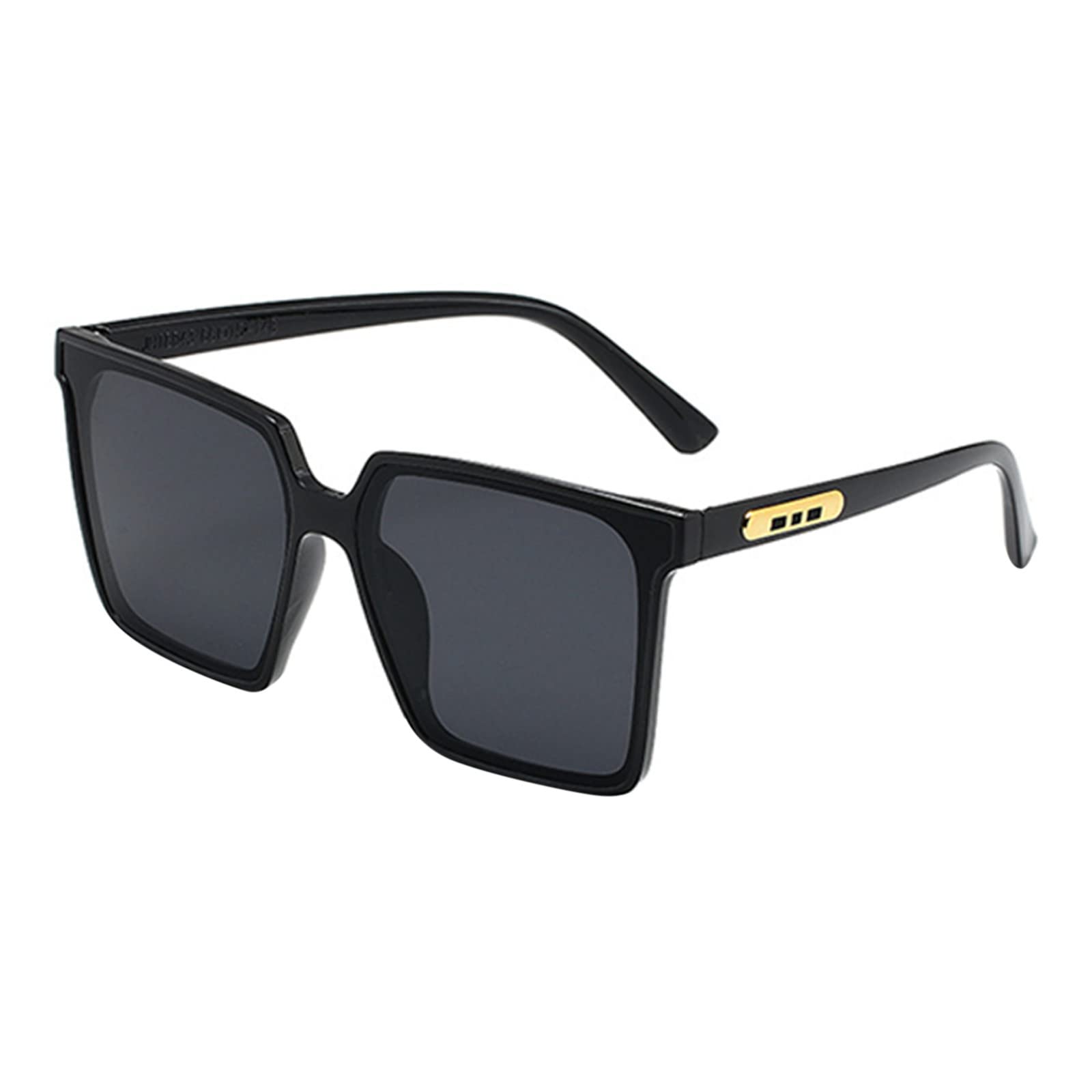 Quay Classic Square Polarized Sunglasses for Women & Men - Retro Trendy UV Protection Sun Glasses - Perfect for Driving, Beach & Outdoor Activities