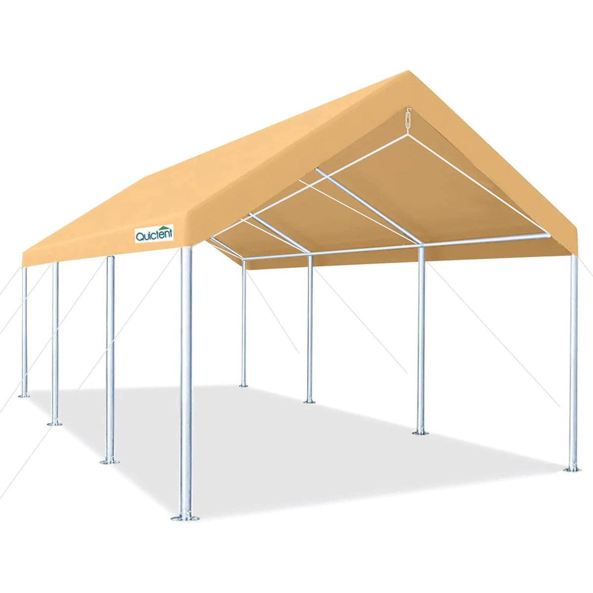 20'x10' & 20'x12' Heavy Duty Carport Canopy Shelter - Weatherproof Outdoor Car Cover for Vehicles, RV, Boat - Perfect for Driveway, Backyard & Storage Protection