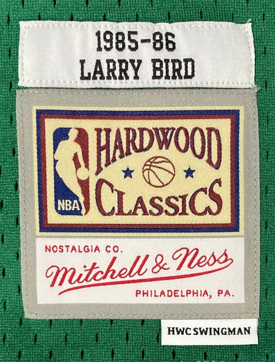 Larry Bird Autographed Boston Celtics Green Mitchell & Ness Hardwood Classics Swingman Jersey with JSA COA - Perfect for NBA Memorabilia Collectors and Celtics Fans
