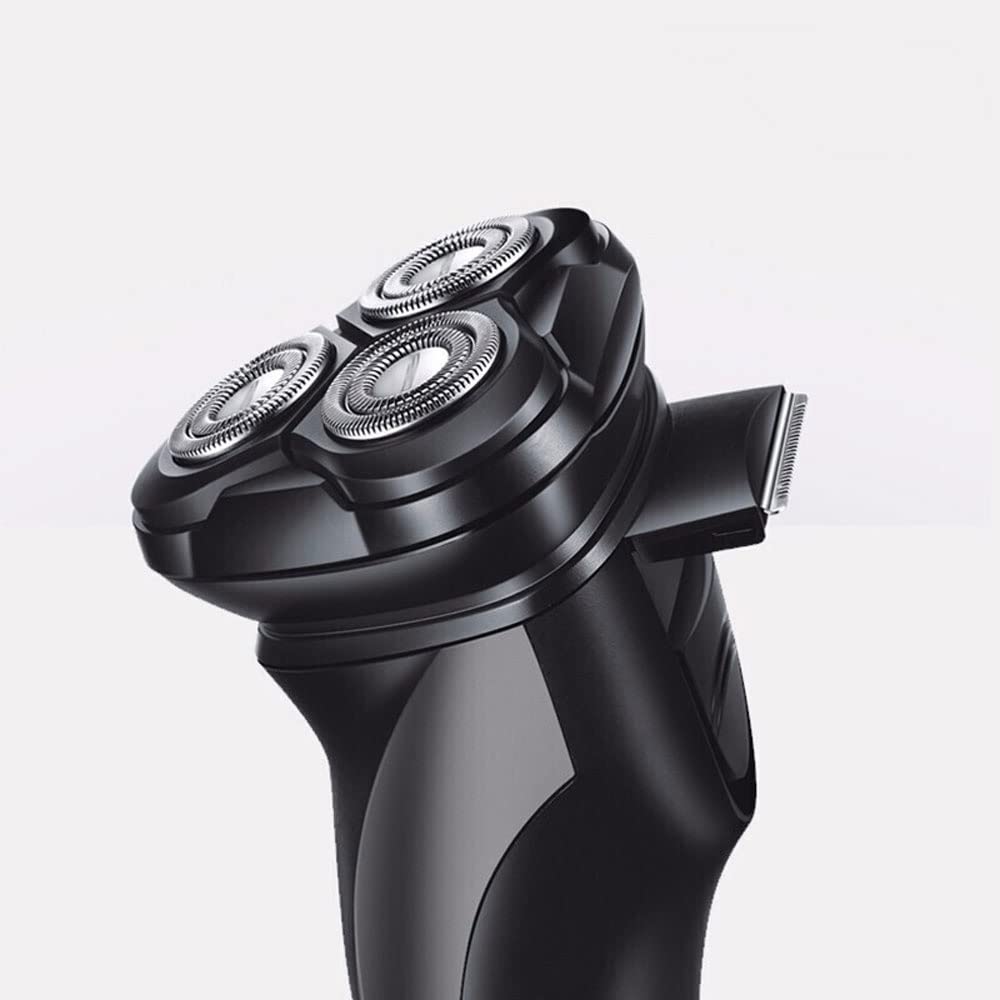 Men's Electric Razor - Rechargeable Rotary Shaver with Washable Head & USB-C Fast Charging (1 Hour) - Perfect for Travel, Daily Shaving & Gift Giving