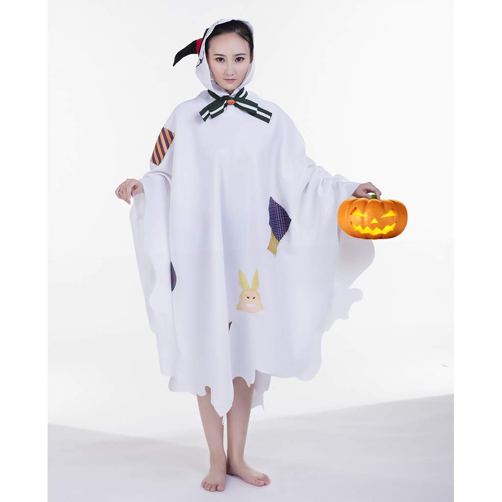 Anime Ghost Izuku Midoriya Cosplay Costume - Deku Halloween Cloak for Cosplay, Halloween Parties & Anime Conventions