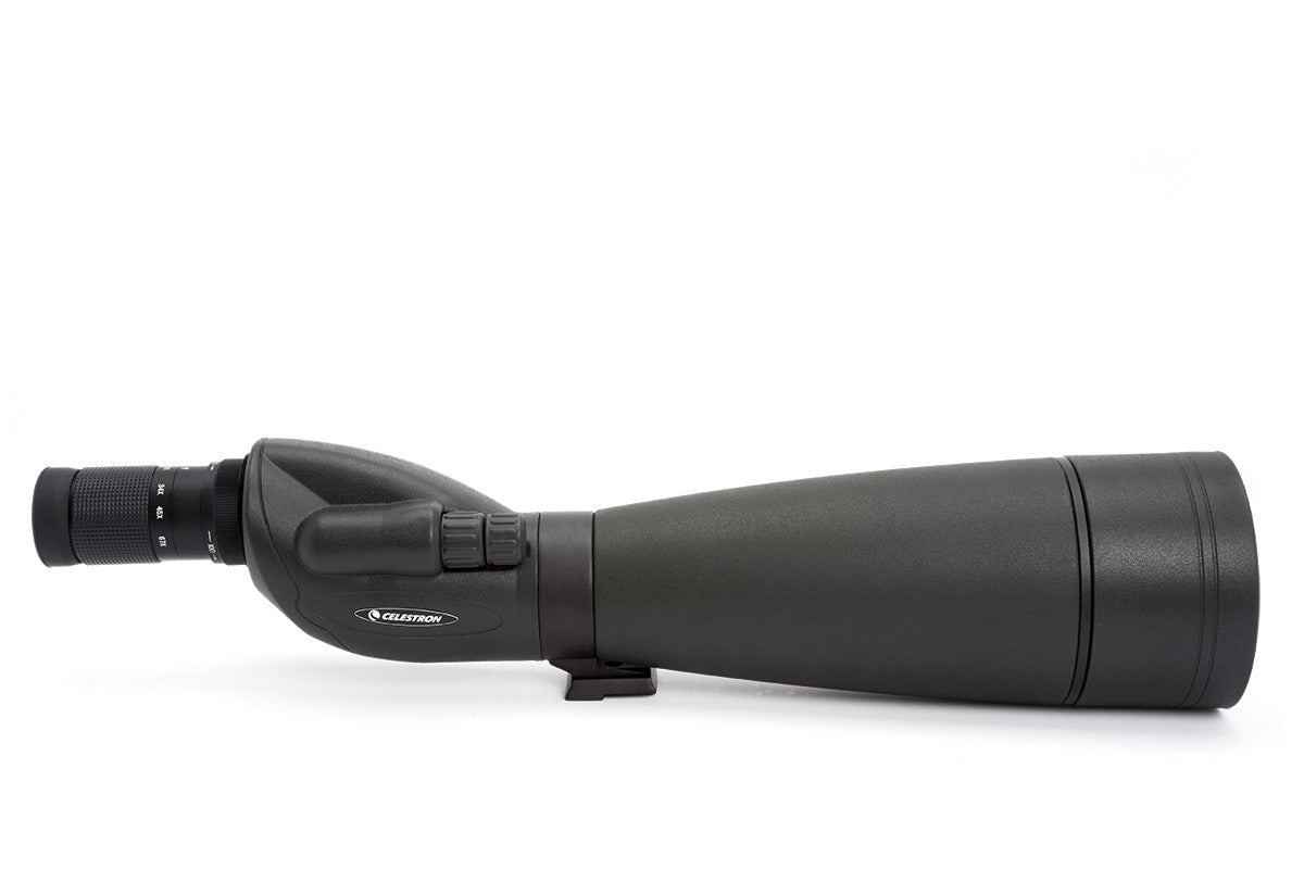 TrailSeeker 22 67x100mm Straight Zoom Spotting Scope - High Power Magnification for Bird Watching, Hunting & Outdoor Adventures - Waterproof & Fogproof Design for Hiking, Camping & Wildlife Observation