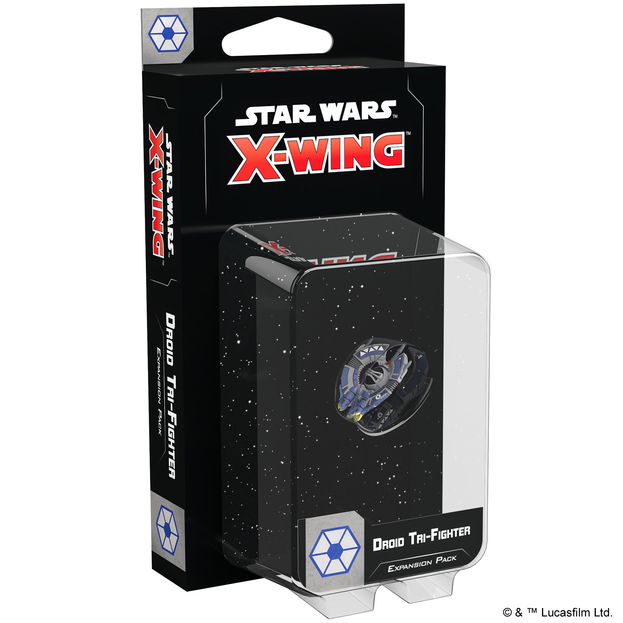 Star Wars X-Wing 2nd Edition Droid Tri-Fighter Expansion Pack - Miniature Tabletop Game for Collectors & Strategy Battles - Perfect for Sci-Fi Gaming Nights & Tournaments