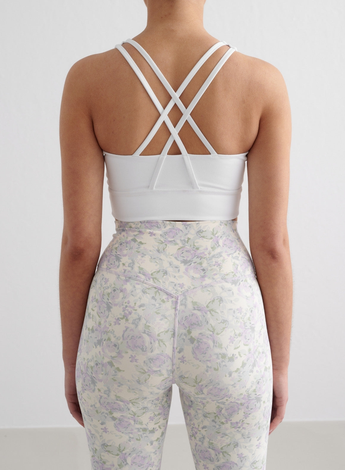 White Sense Sports Bra for Women - High Support Workout Top for Running, Yoga & Gym - Breathable & Comfortable Activewear