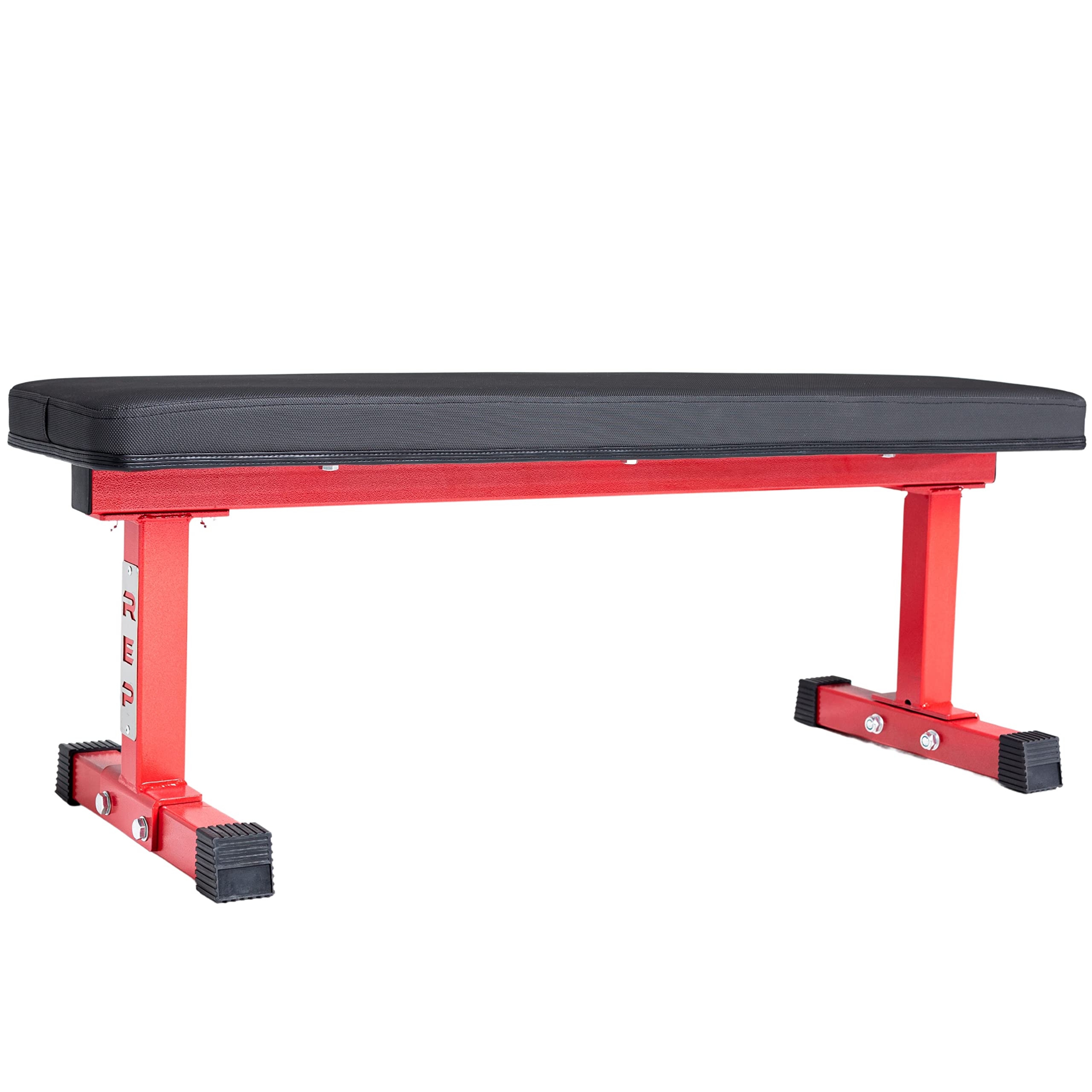 Rep Fitness FB-3000 Flat Weight Bench for Home Gym - Heavy Duty Adjustable Workout Bench for Strength Training, Dumbbell Press & Full Body Exercises - Perfect for Garage Gym & Personal Fitness Studio
