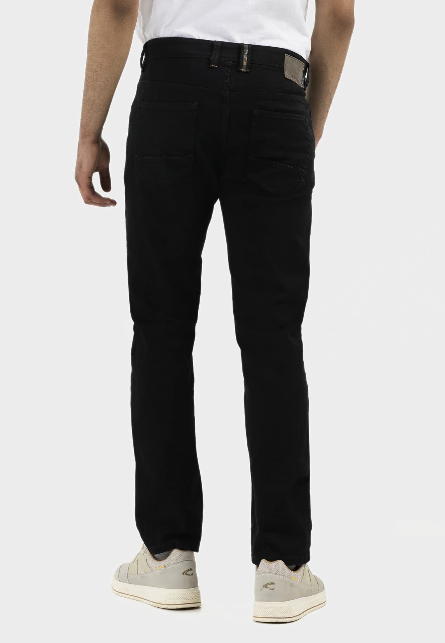 Camel Active Men's Straight Fit Denim Jeans - Classic Comfort for Casual Wear & Everyday Style