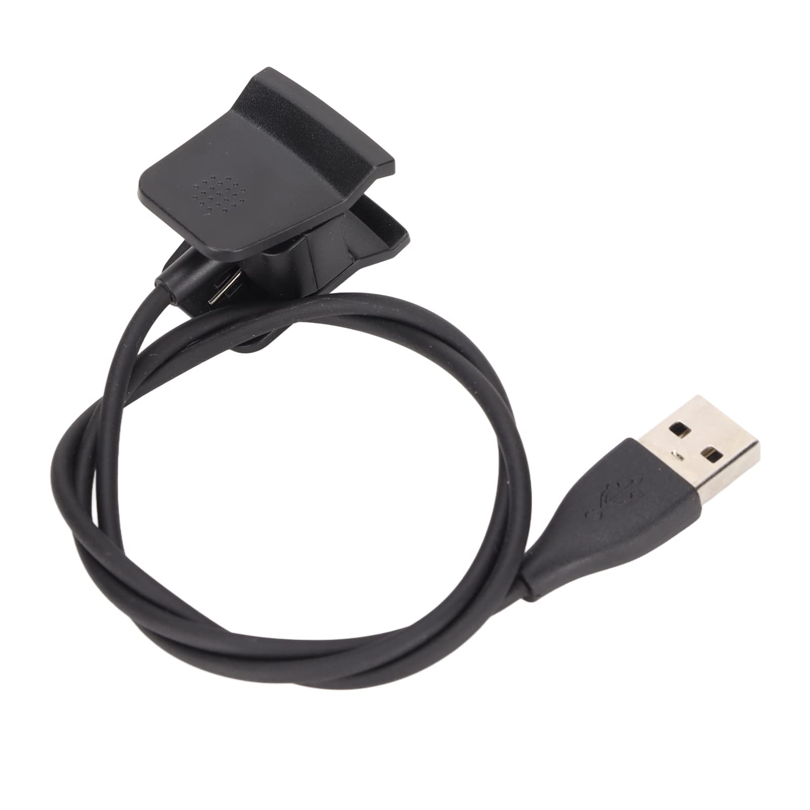 Hilitand 0.5m USB Charger Cable with Dock Stand - Compatible with Fitbit HR | Fast Charging Data Sync Cable for Home, Office & Travel Use