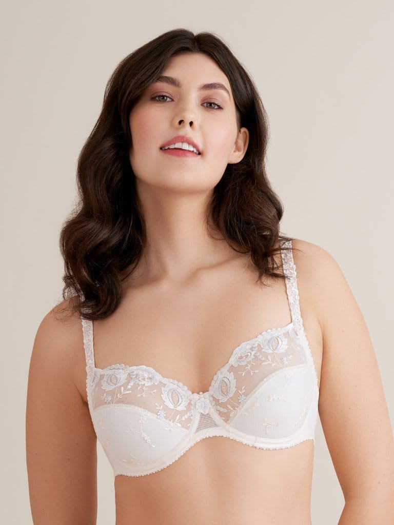 Women's 80505 Provence Full Cup Underwire Bra - Comfortable Support for Everyday Wear, Work & Special Occasions