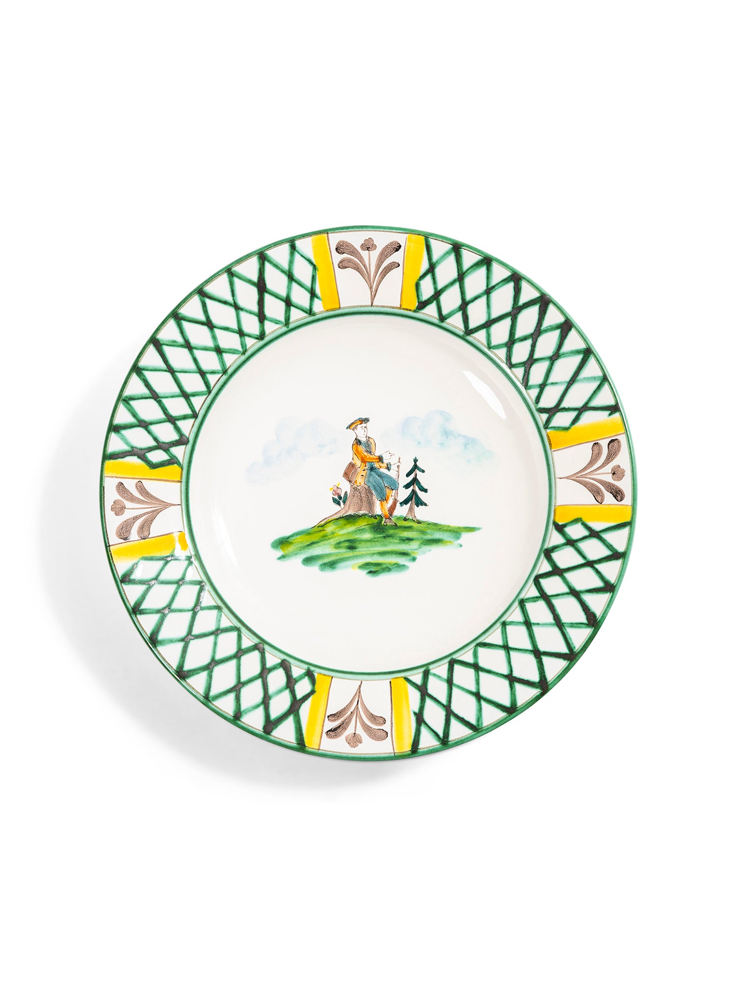 Hunter Rimmed Soup Bowl - Premium Ceramic Soup Bowl Set for Home & Restaurant Use - Perfect for Serving Soups, Stews, Cereals & Desserts