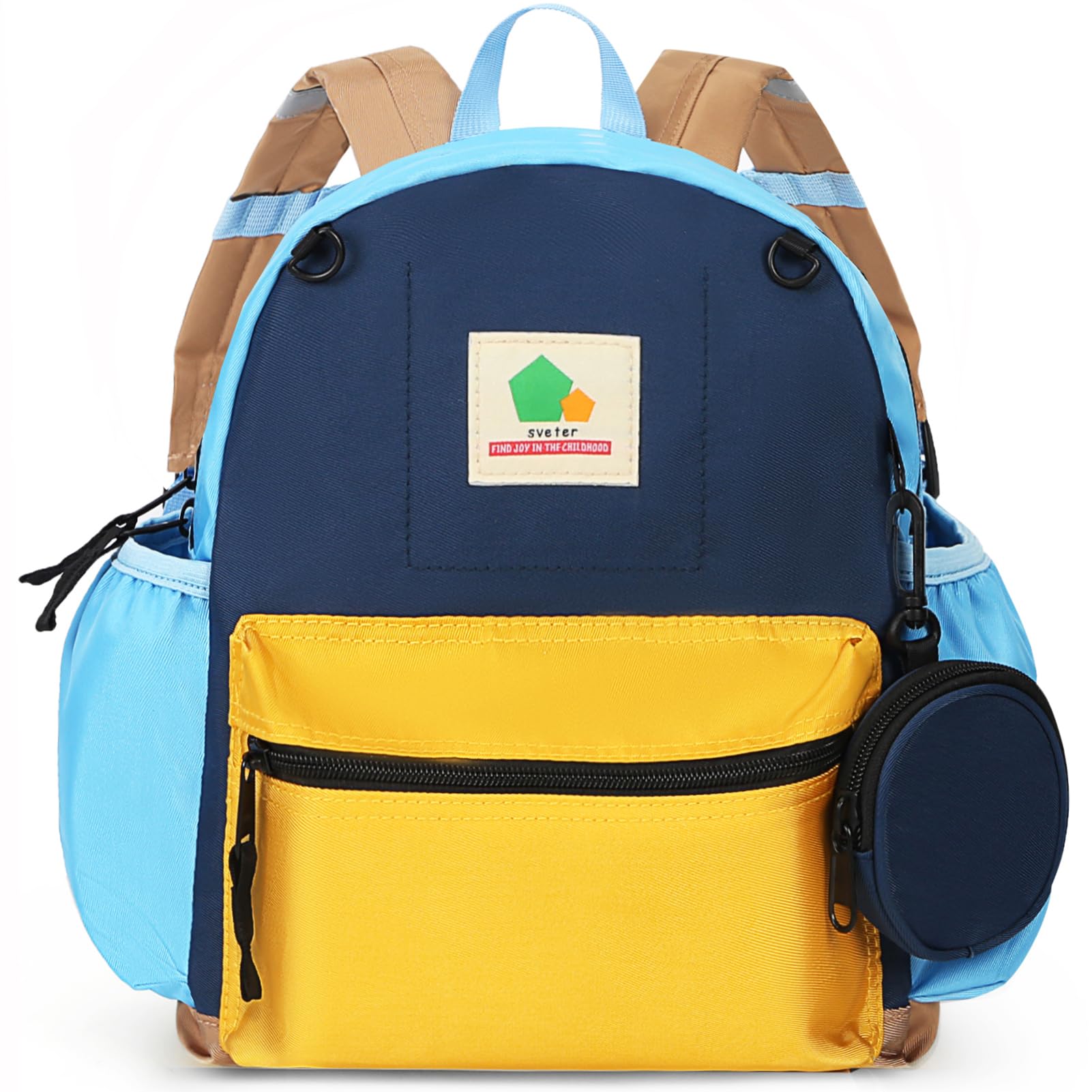Kids Toddler Backpack for Boys & Girls - 15 Inch Small School Backpack for Kindergarten & Elementary Students - Perfect for School, Travel & Daily Use