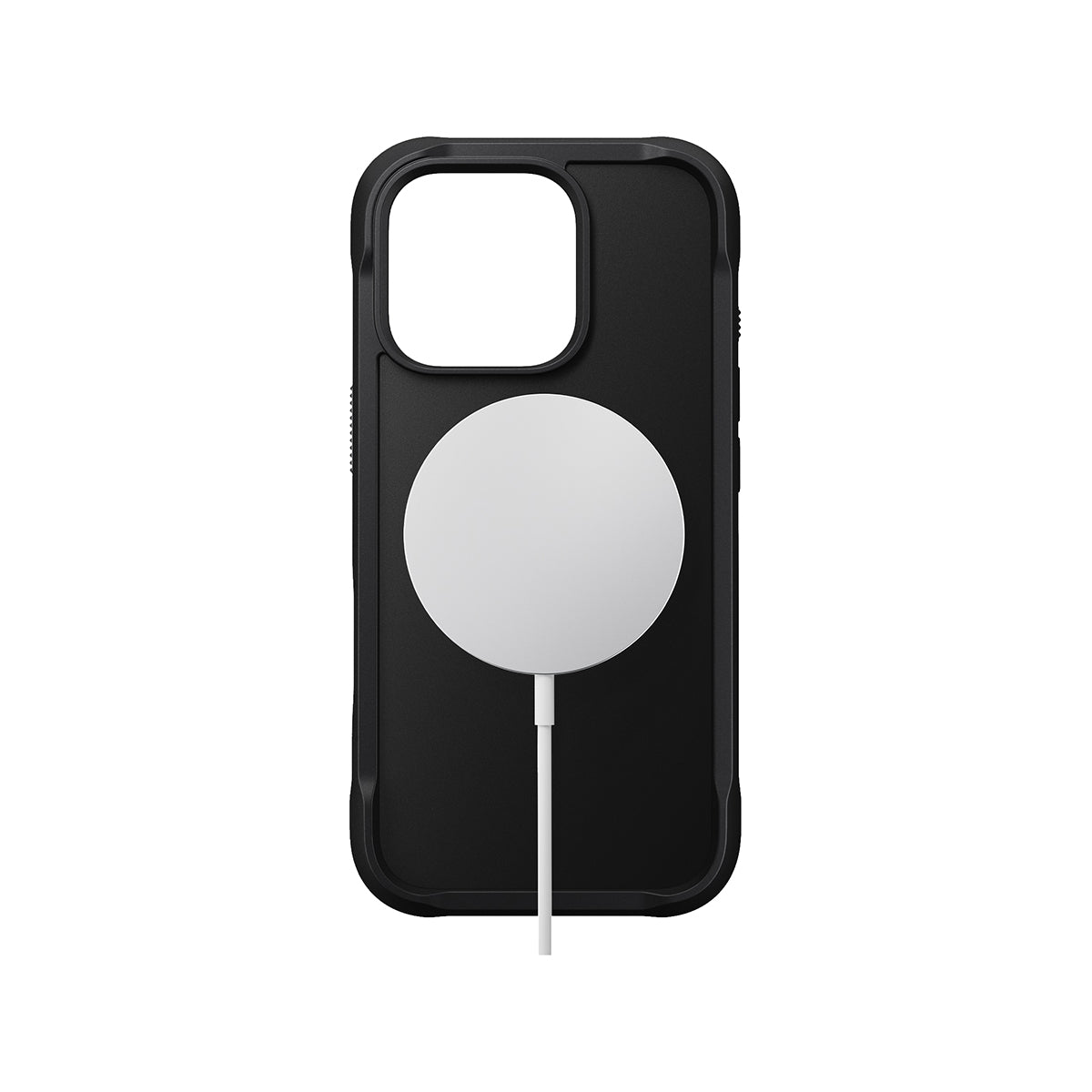 NOMAD Rugged Protective Case for iPhone 16 Pro - Shockproof & Durable Black Cover - Perfect for Outdoor Adventures, Travel & Daily Use