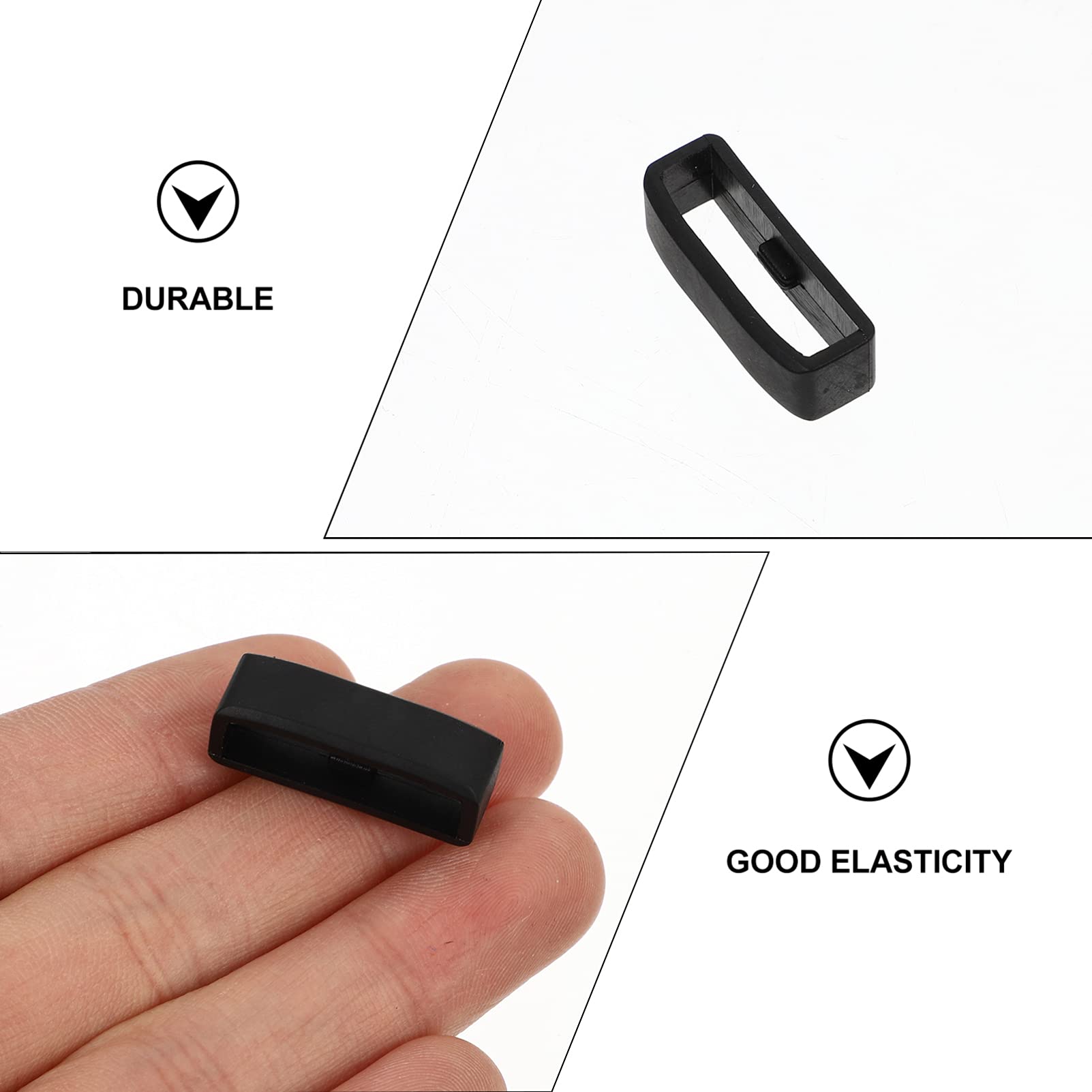 Anti-Lost Watch Strap Ring 10pcs - Secure Band Holder for Sports & Daily Wear