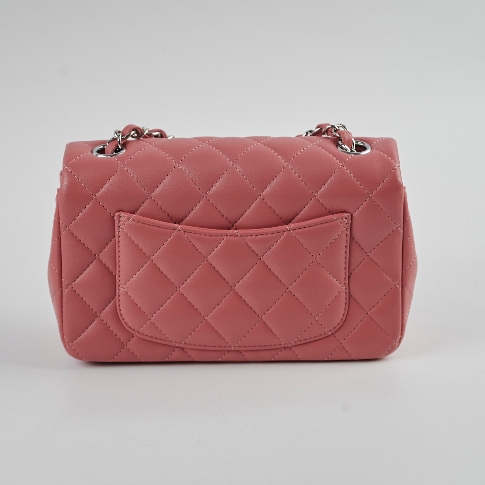 Chanel Mini Rectangular Flap Bag in Pink - Luxury Quilted Leather Crossbody Bag for Women | Perfect for Date Night, Parties & Special Occasions