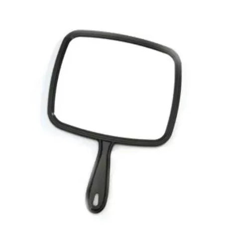 Large Wall Mirror with Black Handle - Perfect for Bedroom, Bathroom, and Entryway Decor