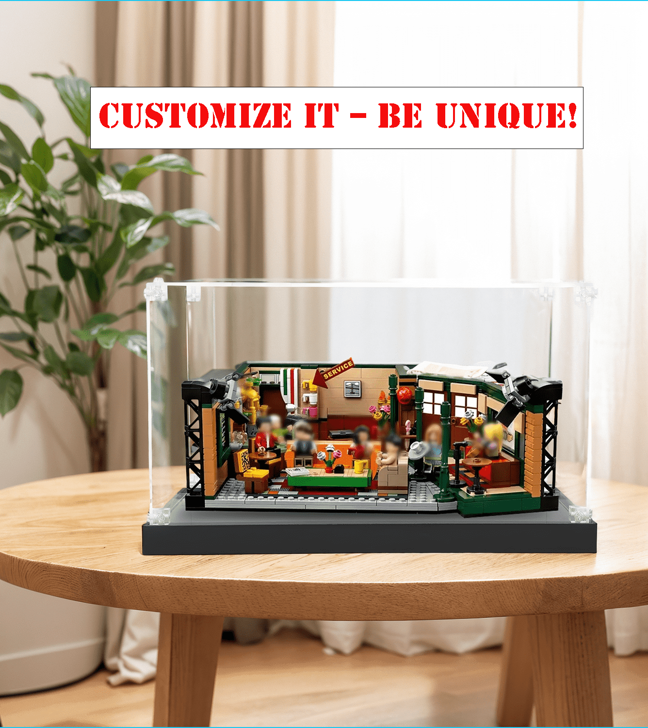 Custom Acrylic Display Case - Premium Clear Plastic Showcase for Collectibles, Jewelry & Retail Merchandise (Multiple Sizes Available) - Perfect for Store Displays, Home Decor & Gift Packaging