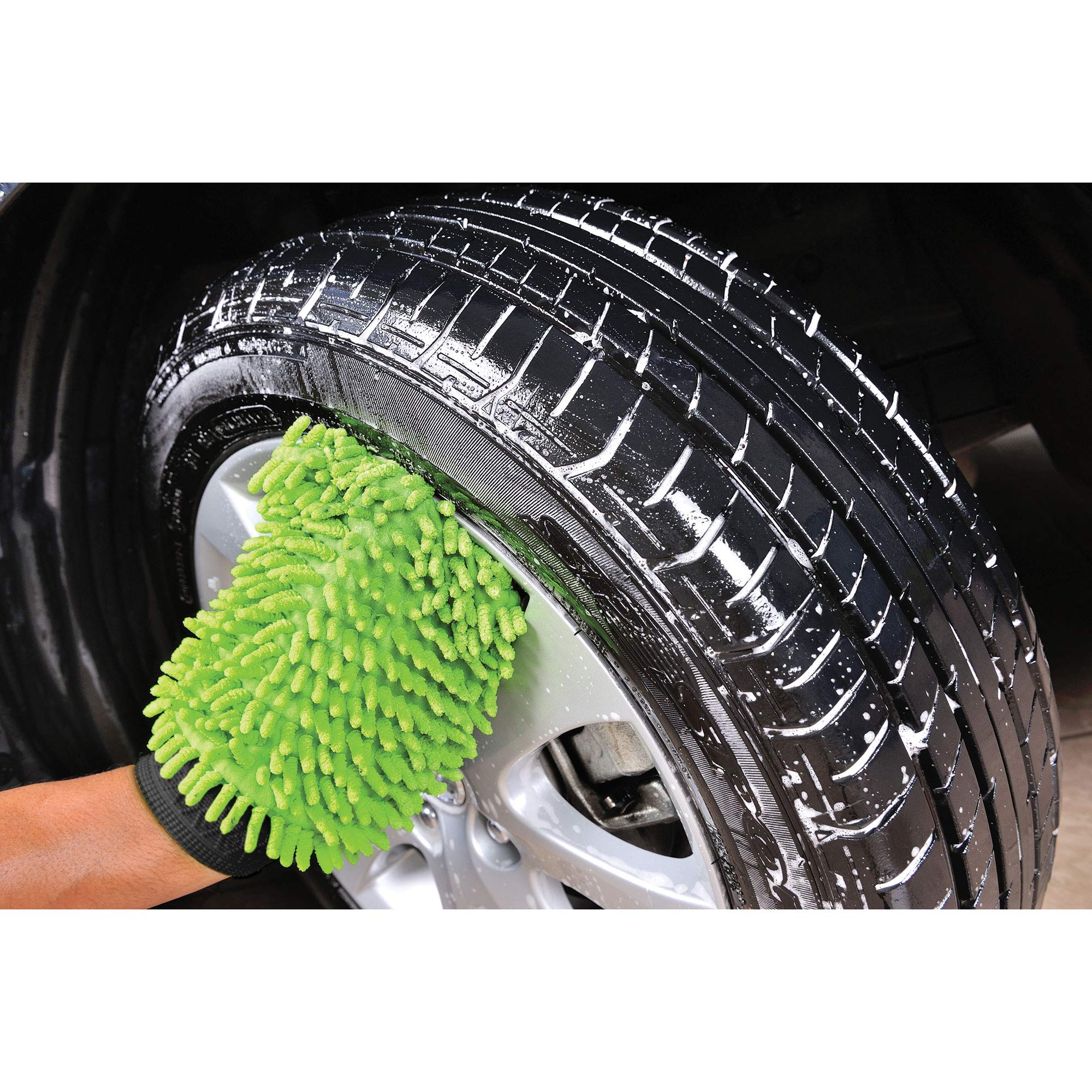 Simoniz Premium Car Wash Kit - Blue, Green, Yellow - Complete Auto Detailing Set for Shiny, Spotless Cars - Perfect for Home, Garage & Professional Use