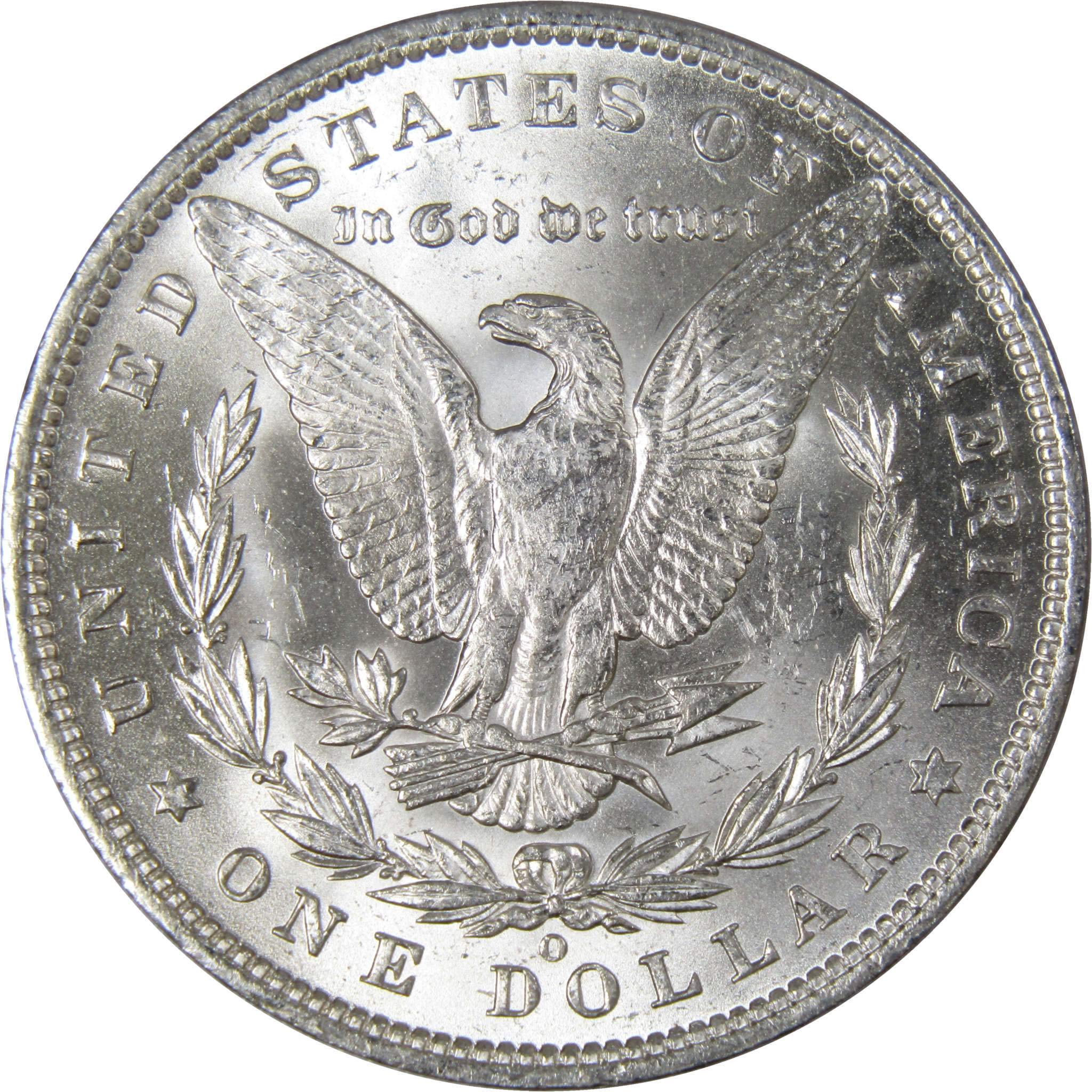 1888 O Morgan Silver Dollar BU Uncirculated Mint State - 90% Silver $1 US Coin - Perfect for Coin Collectors & Historical Investments