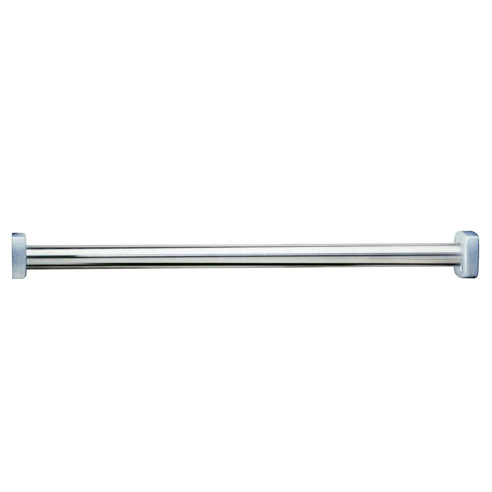 Bobrick B6047 ClassicSeries Shower Curtain Rod - Satin Finish, Adjustable Tension Rod for Bathroom, Perfect for Standard Showers and Bathtubs