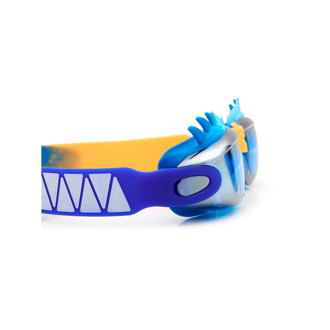 Bling2o Kids Swim Goggles - Blue Dragon Design | Anti-Fog UV Protection Swimming Goggles for Boys & Girls | Perfect for Pool, Beach & Water Sports