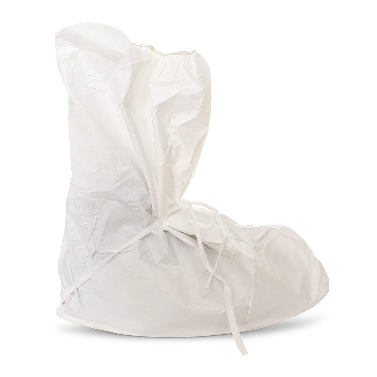 Disposable Recyclable Shoe Covers for Cleanrooms, Hospitals & Labs - Large Size White PPE Boot Covers - Perfect for Medical, Industrial & Food Safety Environments