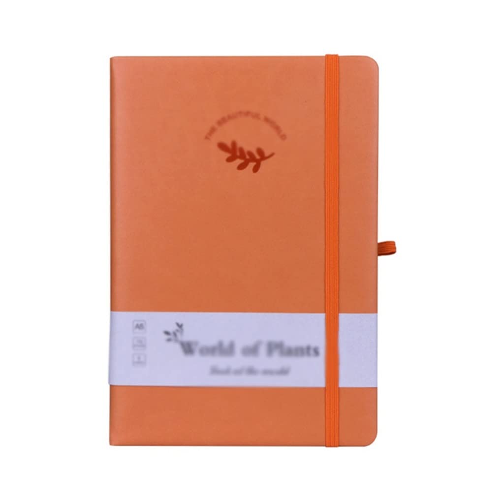 Premium A5/A6 Leather Notebook - Hardcover Business Journal for Women & Men - Teacher Writing Notepad, Elegant Design (Color D, Size A6) - Perfect for Office, School & Gift Giving