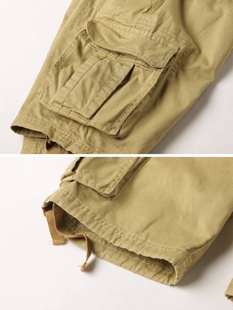 AKARMY Men's Camo Cargo Shorts - Outdoor Tactical Cotton Shorts with Multiple Pockets, No Belt Needed | Perfect for Hiking, Camping & Summer Casual Wear