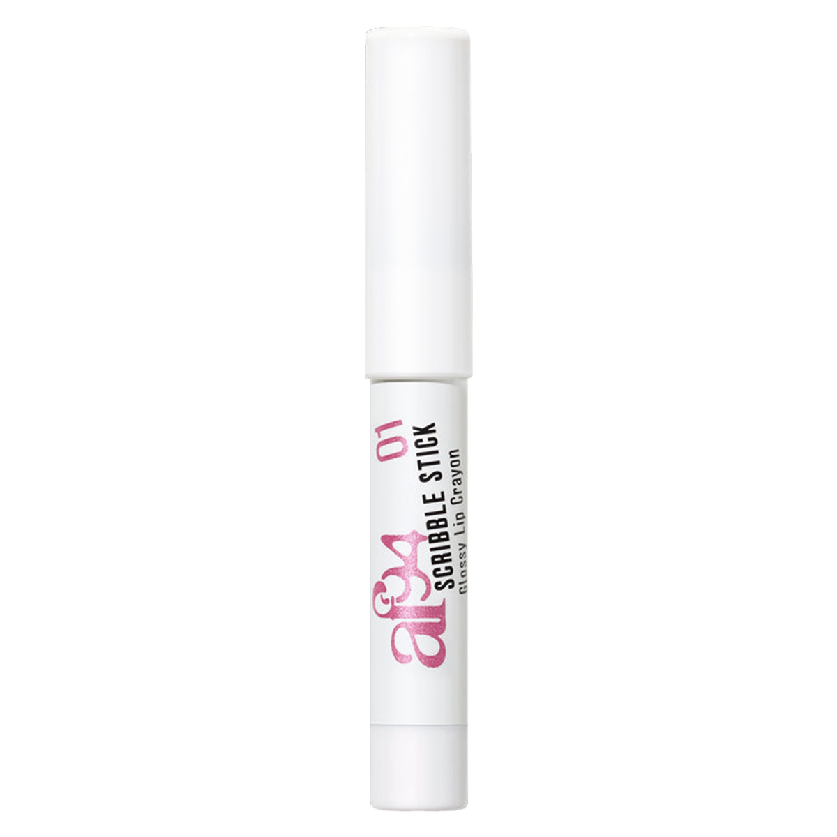 Scribble Stick Glossy Lip Crayon - Sugar Crash Long Lasting Hydrating Lipstick for Women, Perfect for Everyday Wear & Night Out Makeup