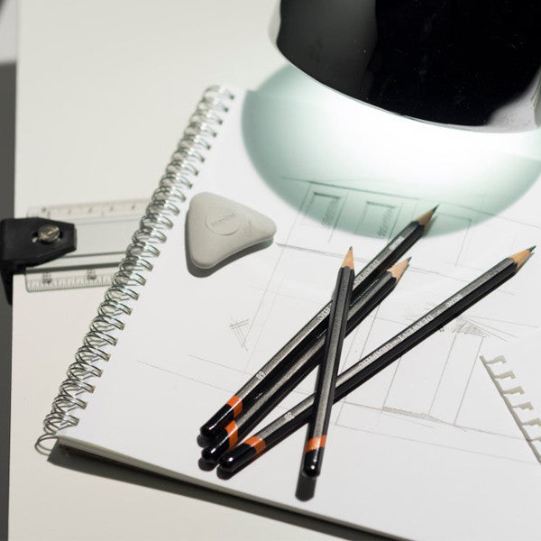 Derwent Graphic Graphite Pencils Set of 6 - Professional Drawing & Sketching Art Supplies for Artists & Students - Perfect for Portraits, Landscapes & Technical Drawings