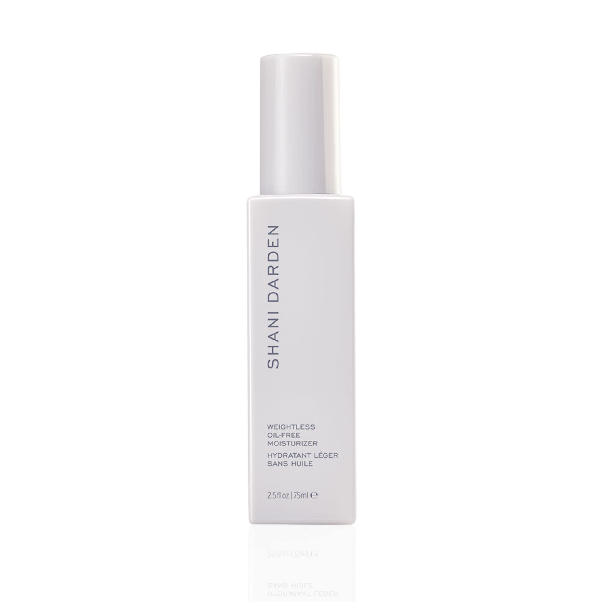 SHANI DARDEN Weightless Oil-Free Face Moisturizer with Hyaluronic Acid - Hydrating Lightweight Moisturizer for Dry & Sensitive Skin, Non-Comedogenic, 2.54 fl oz - Perfect for Daily Skincare Routine & Travel
