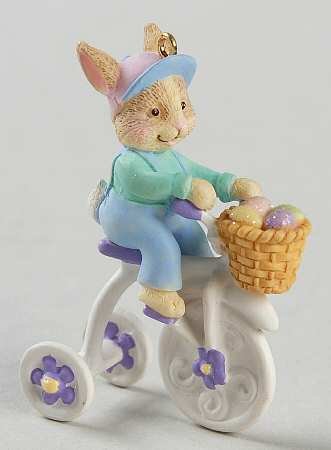 Brand New QEO8245 Wheels for 2005 Hallmark Keepsake Spring Ornament - Perfect for Christmas Tree Decorations, Collectible Display, and Seasonal Home Decor