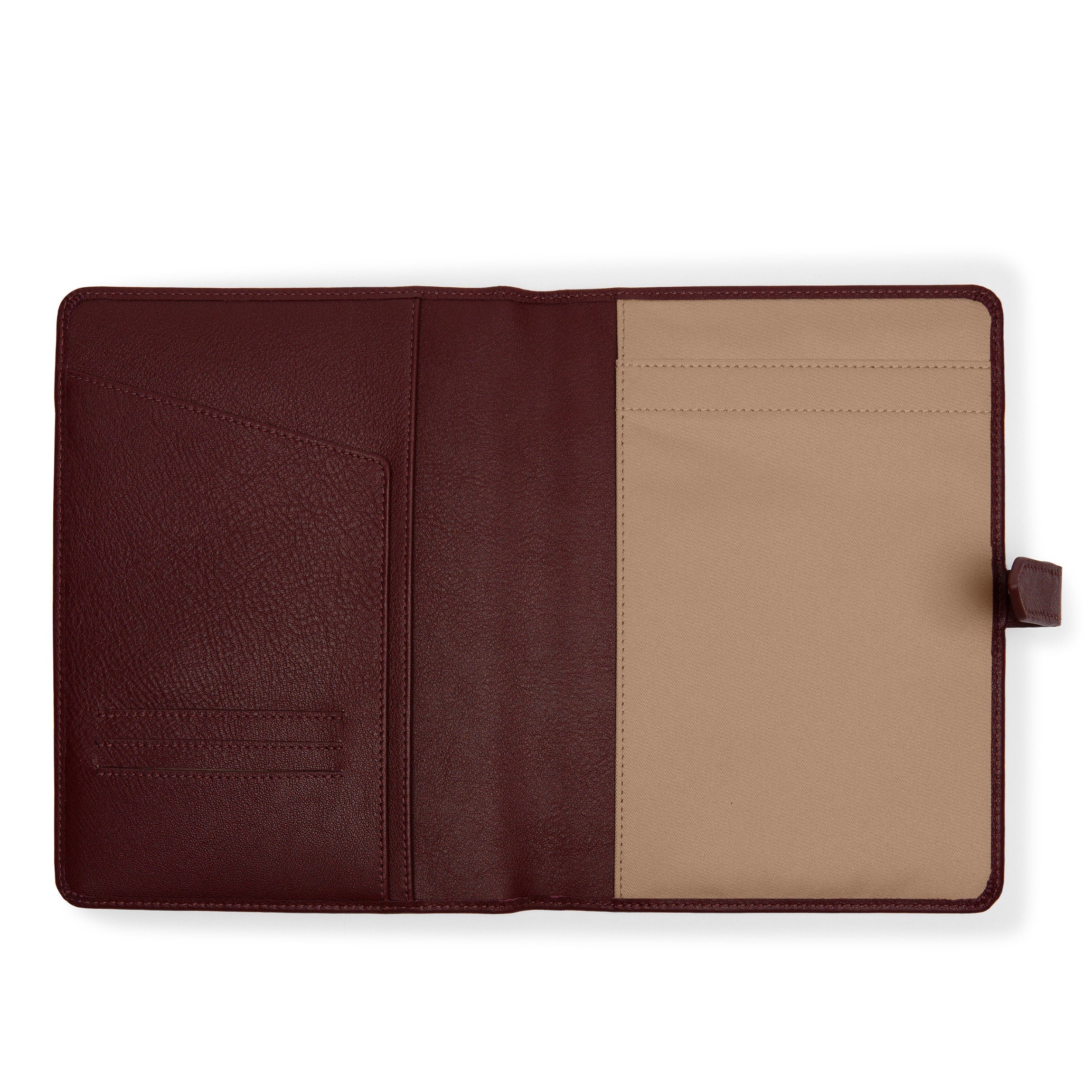 A5 2-in-1 Leather Journal Notebook & Pen Gift Set - Bordeaux Red - Perfect for Writing, Sketching, and Thoughtful Gifts for Writers & Artists
