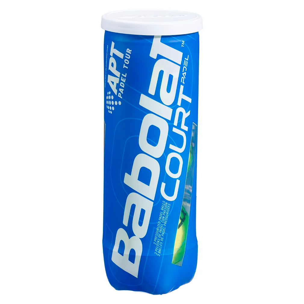 Premium Court X3 Padel Balls Case - Durable Tennis Ball Holder for Padel & Pickleball - Perfect for Training, Matches & Travel Accessories