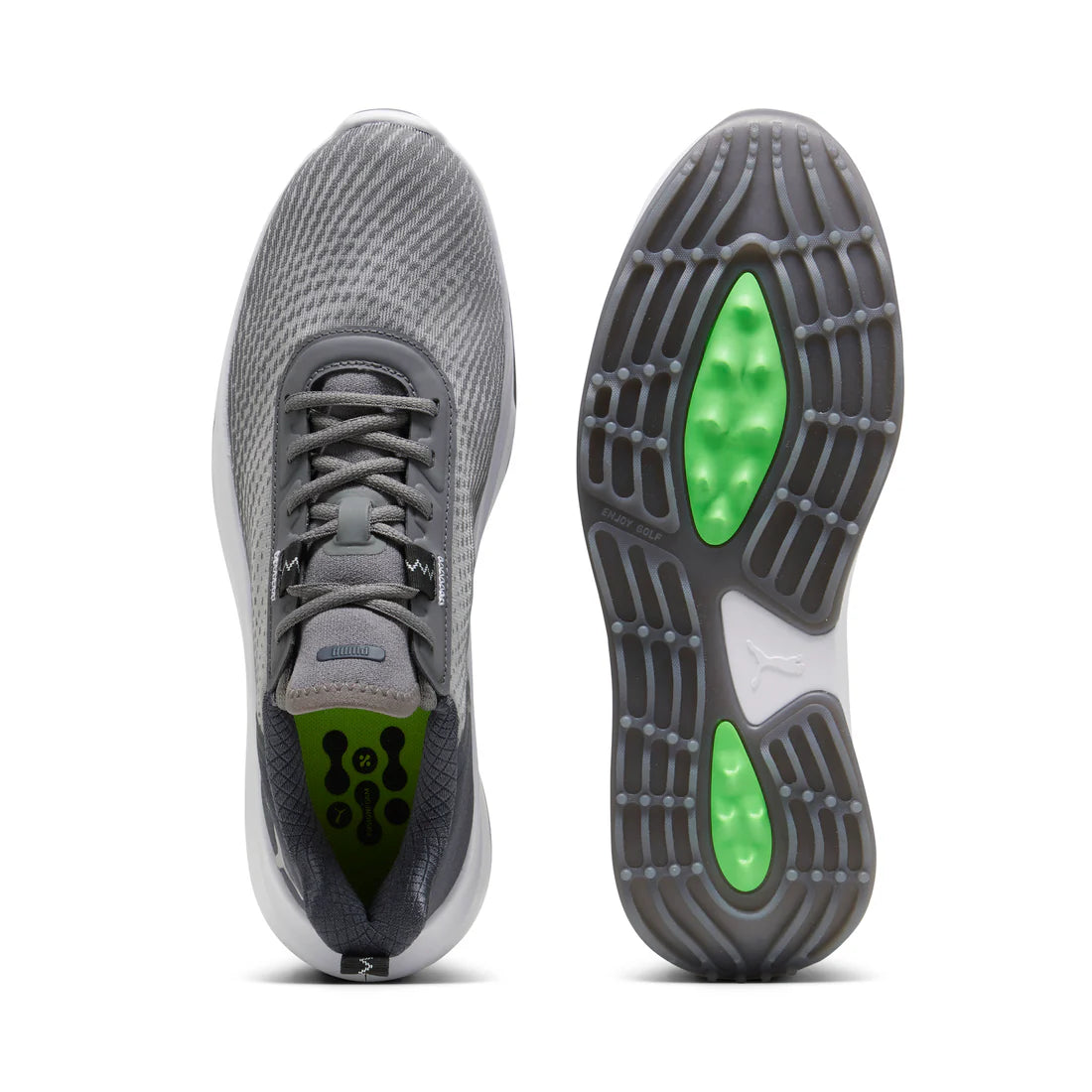 Puma FUSION CRUSH SPORT Spikeless Golf Shoes for Men & Women - Lightweight Comfortable Golf Sneakers for Walking Course - Perfect for Driving Range & Casual Wear