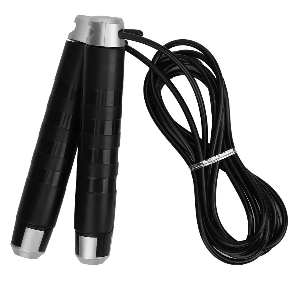 Adjustable Jump Rope for Weight Loss & Fitness - High Speed Skipping Rope with Durable Cable - Perfect for Home Workouts, Cardio Training & CrossFit Exercises