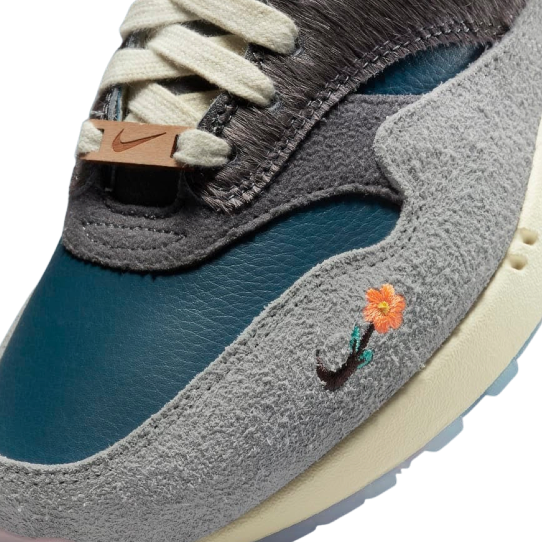 Nike Air Max 1 Kasina Won Ang Grey Sneakers - Men's Running Shoes for Casual Wear & Street Style Fashion