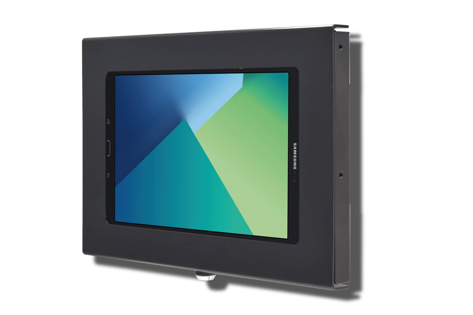 Secure TABcare Anti-Theft Metal Locking Case for Samsung Galaxy TAB A 8.0 2019 (SM-T290) - Heavy Duty Protection for Kiosk, POS System, Retail Store Display & Time Clock - Perfect for Business & Public Use (Black)