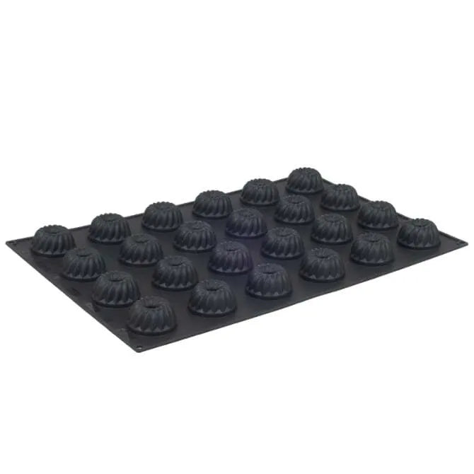 Pavoflex Silicone Mini Kugelhopf Pan - Non-Stick Baking Mold for Cakes, Muffins & Pastries - Perfect for Home Baking, Dessert Making & Holiday Treats