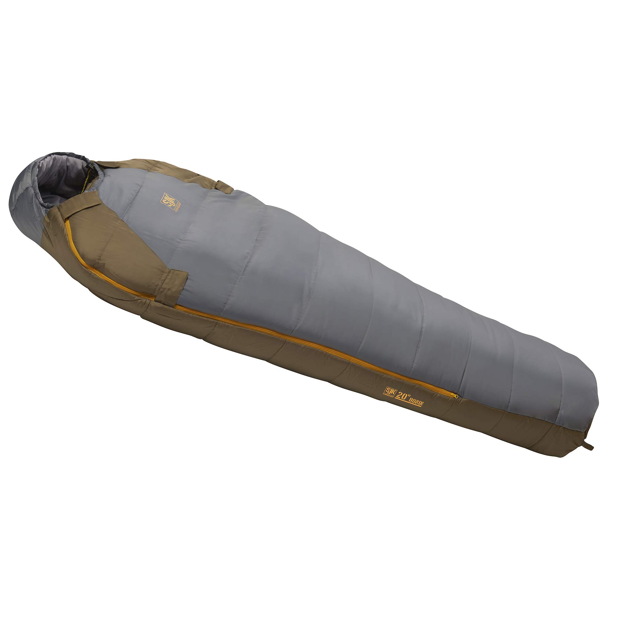Ultralight 0°F SJK Ronin Sleeping Bag for Adults - Compact Compression Sack Included - Perfect for Backpacking, Hiking & Winter Camping
