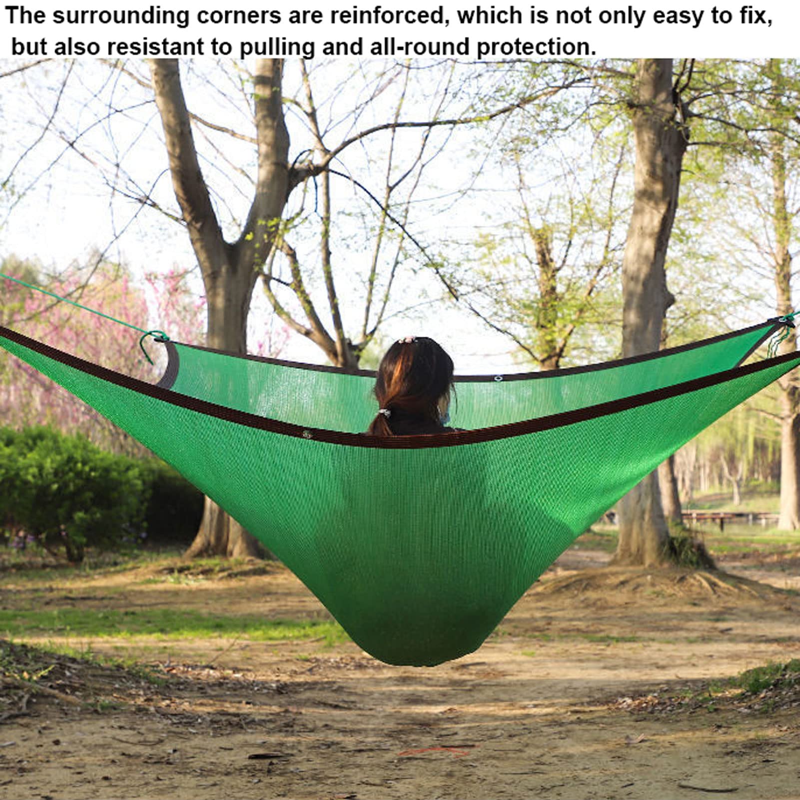 90% UV Block Shade Cloth 16.4x32.8ft with Reinforced Taped Edges & Grommets - Green Sun Protection Mesh for Plants, Greenhouse, Garden - Outdoor Sunshade Cover for Patio, Lawn, Pergola & Backyard